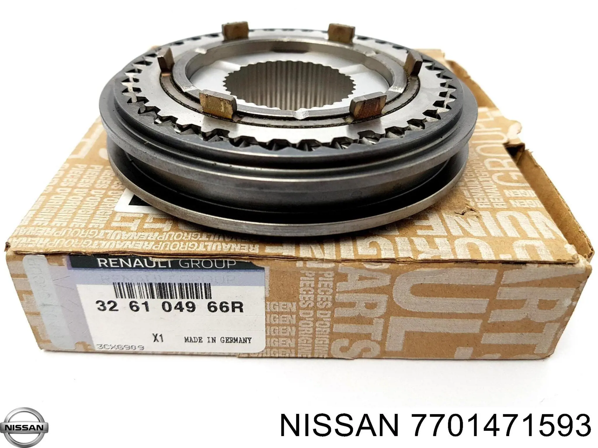 Кільце синхронізатора 7701471593 Nissan/Infiniti