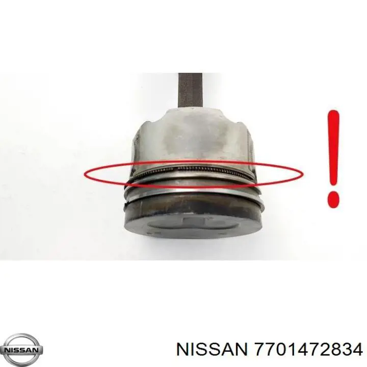 Поршень в зборі Nissan/Infiniti 7701472834 ціна, від 53.32 USD