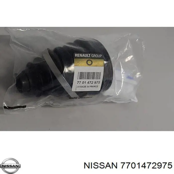 Пильник ШРУСа зовнішній 7701472975 Nissan/Infiniti