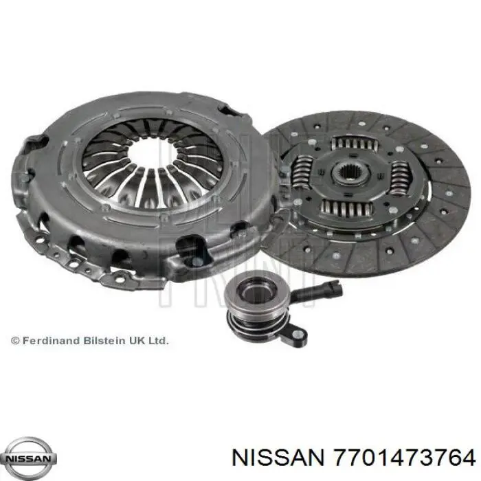 Комплект зчеплення (3 частини) Nissan/Infiniti 7701473764 ціна, від 163.94 USD