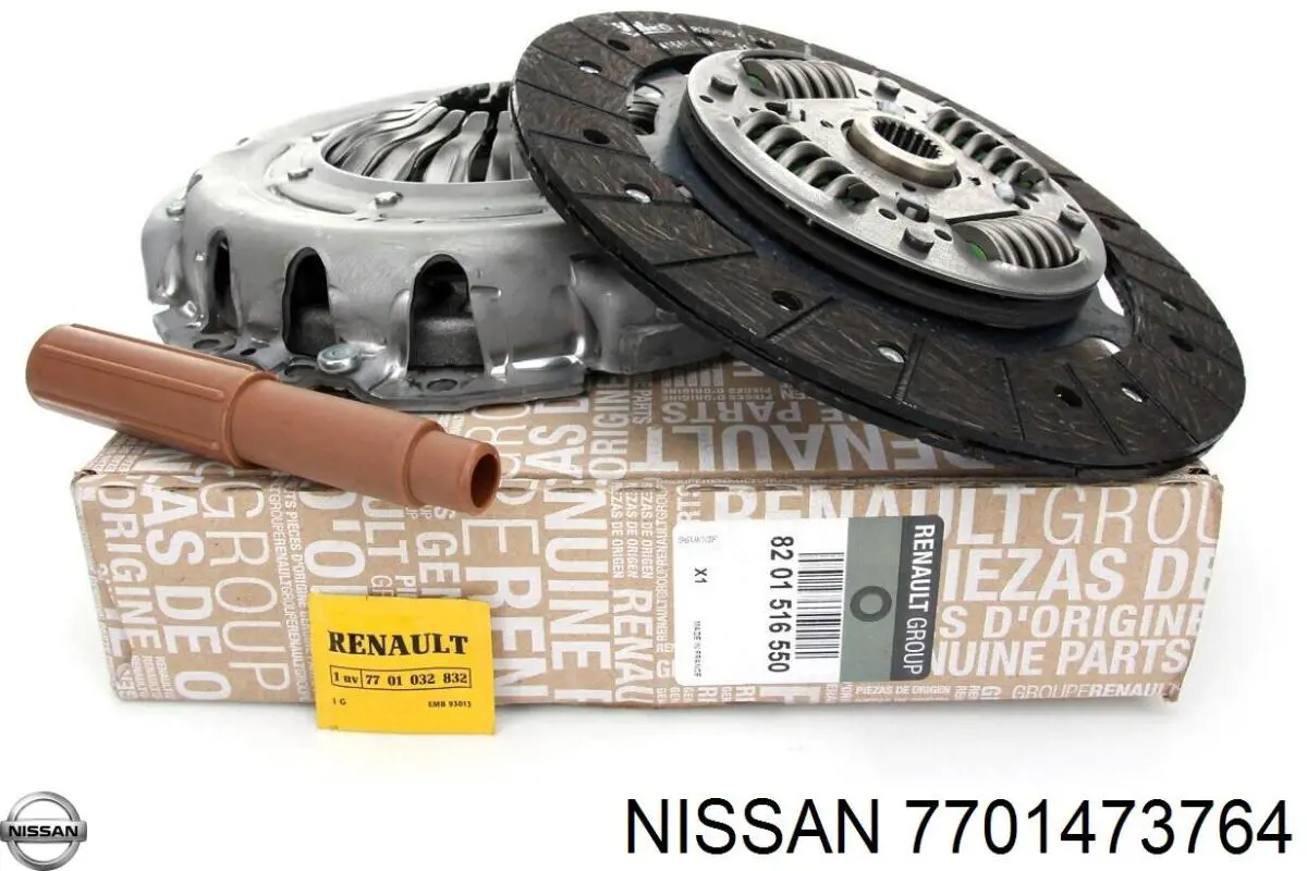 7701473764 Nissan/Infiniti Зчеплення в зборі