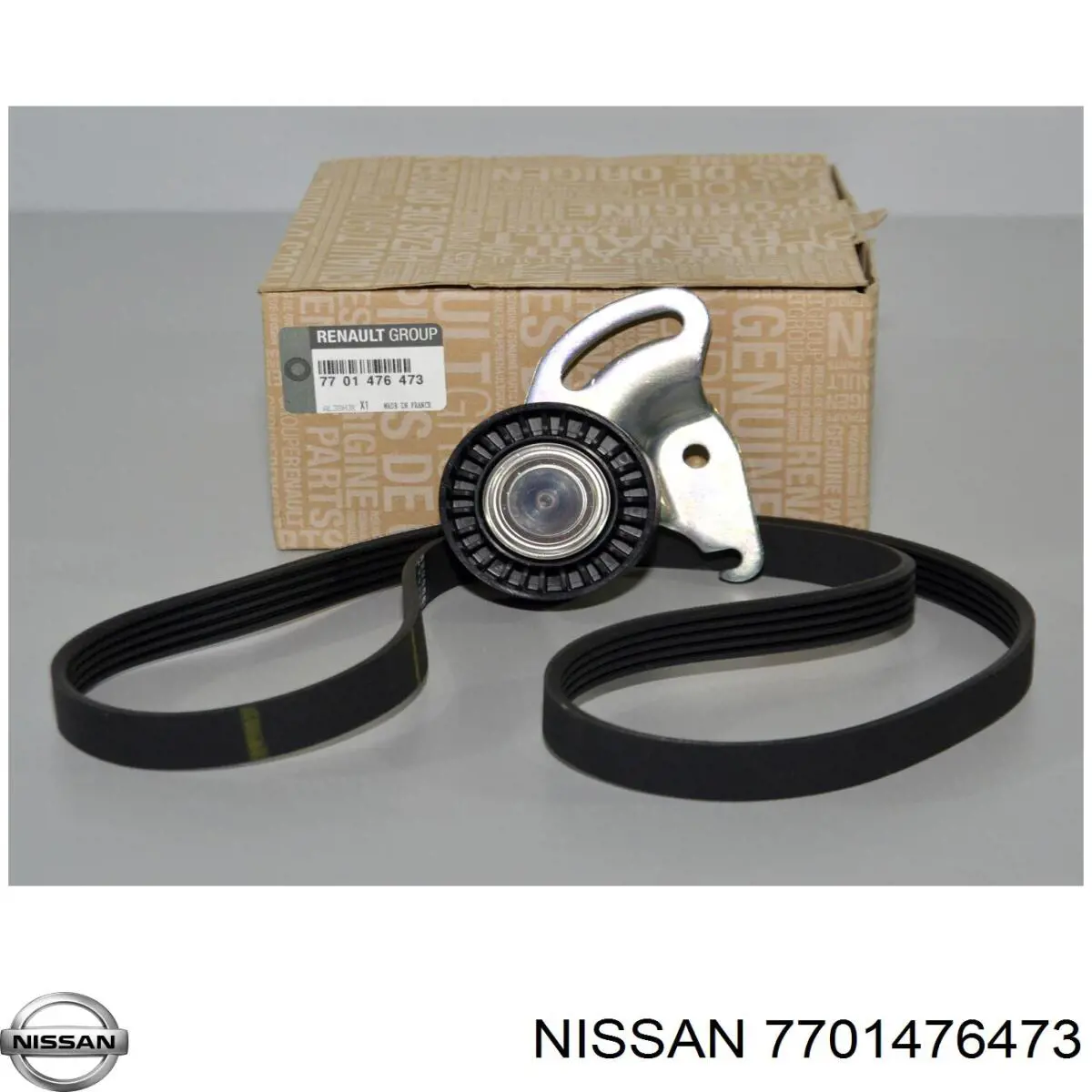 7701476473 Nissan ремінь приводний, агрегатів, комплект