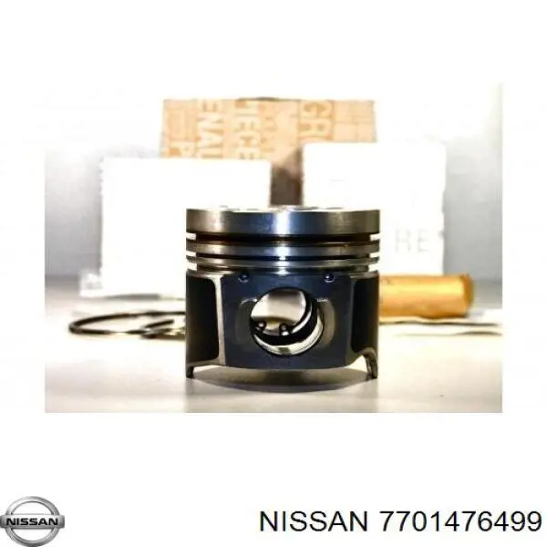 7701476499 Nissan поршень в комплекті на 1 циліндр, std