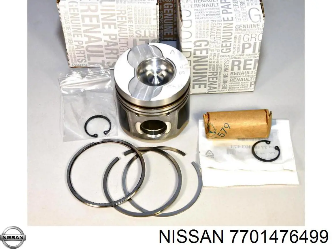 7701476499 Nissan/Infiniti Поршня на 1 циліндр, STD