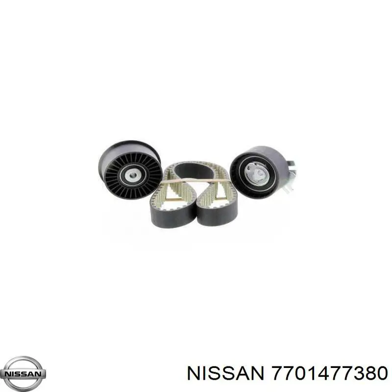 Комплект ГРМ Nissan/Infiniti 7701477380 ціна, від 78.04 USD