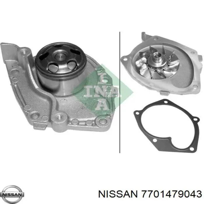 7701479043 Nissan/Infiniti Насос охолодження