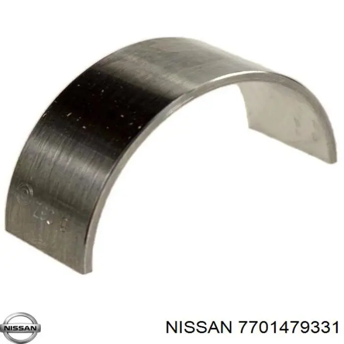 Nissan вкладиші колінвала, шатунні, комплект, стандарт (std)