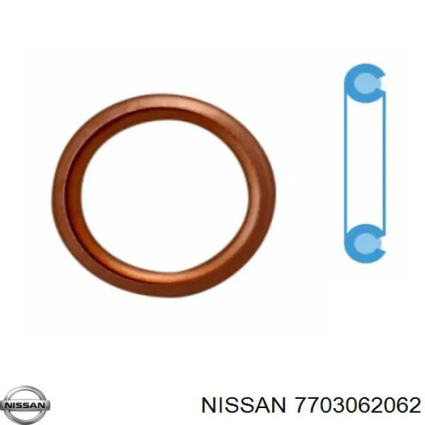 Nissan прокладка пробки піддону двигуна