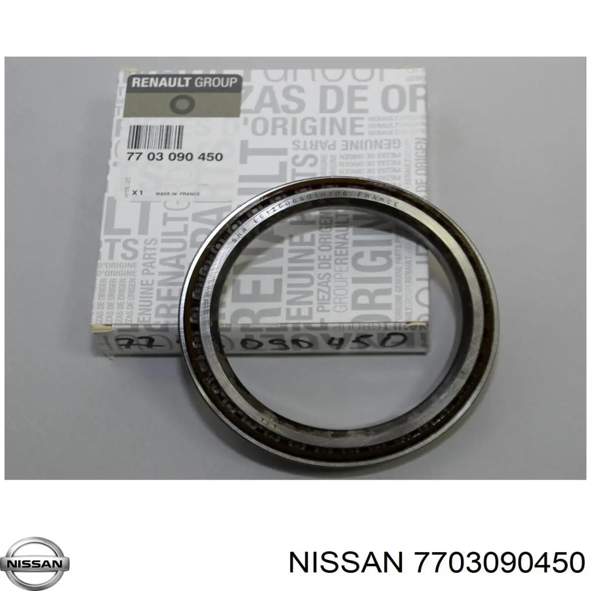 7703090450 Nissan/Infiniti Підшипник диференціалу переднього моста