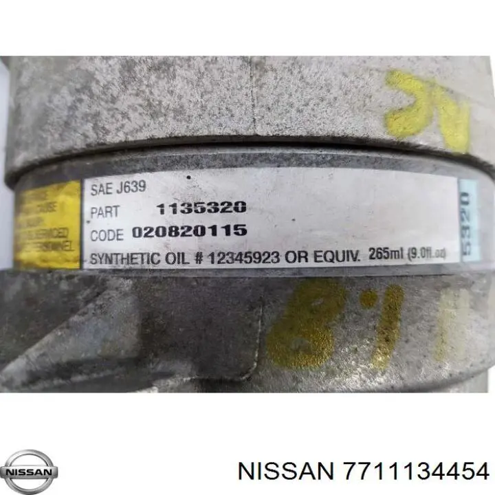 Компресор системи кондиціювання Nissan/Infiniti 7711134454 ціна, від 57.06 USD