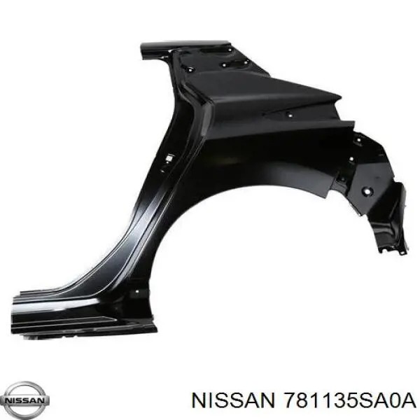 781135SA0A Nissan/Infiniti Крило заднє