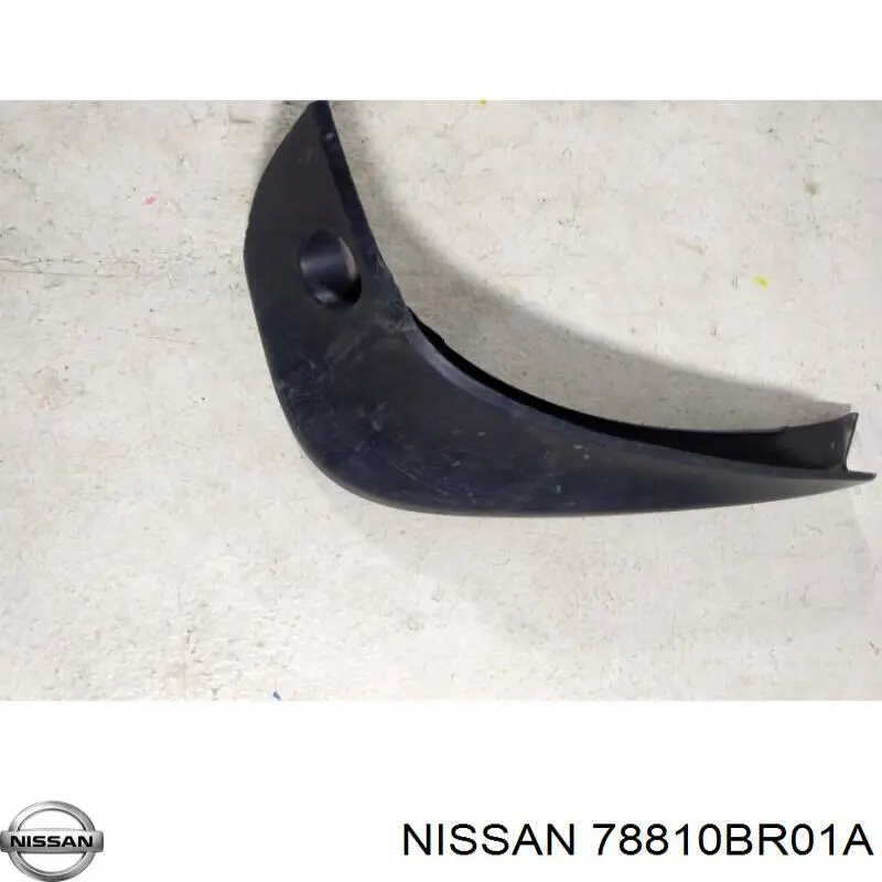 Бризковики задній, правий Nissan Qashqai 1 (J10) (Нісан Кашкай)