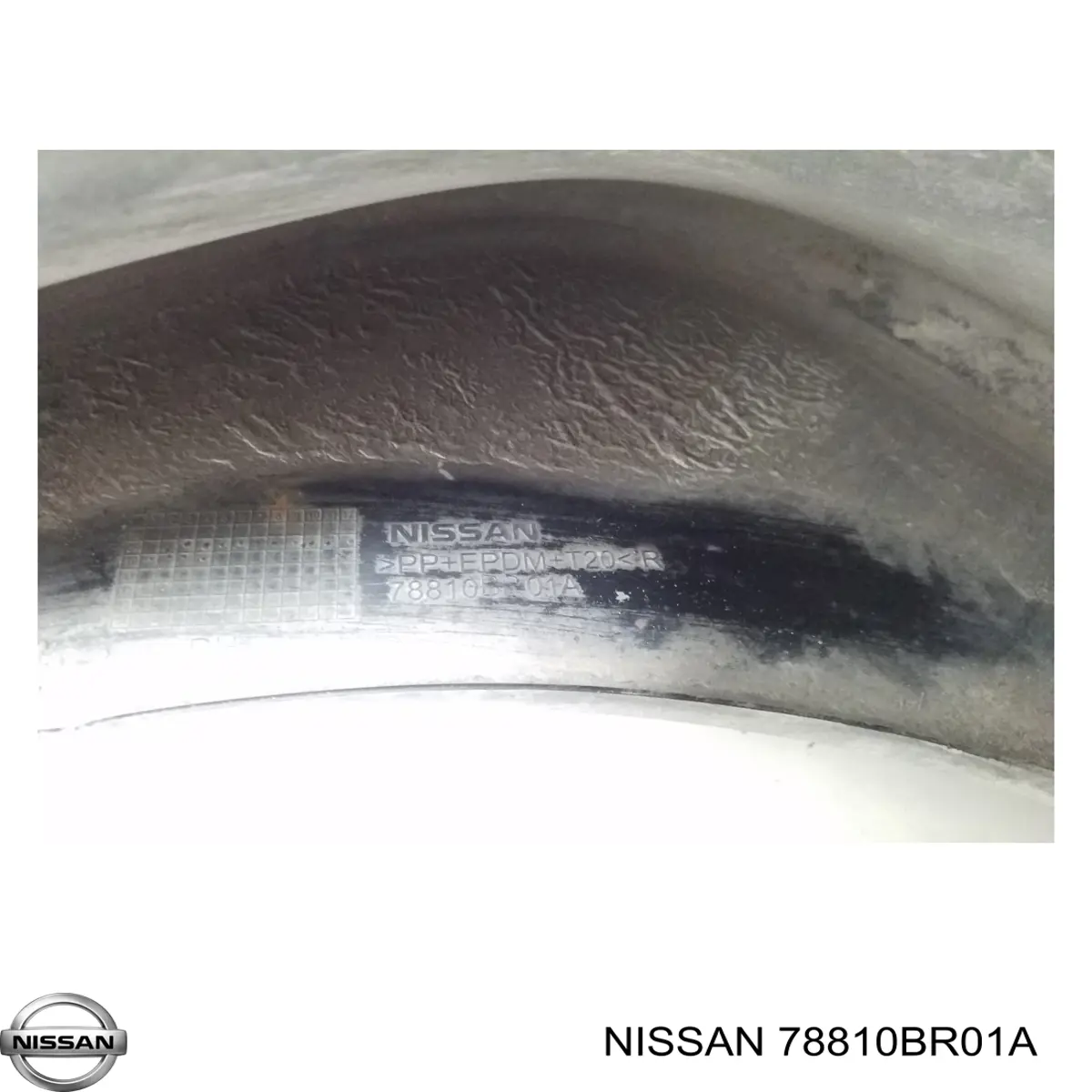 78810JD01A Nissan/Infiniti Бризговик задній, правий