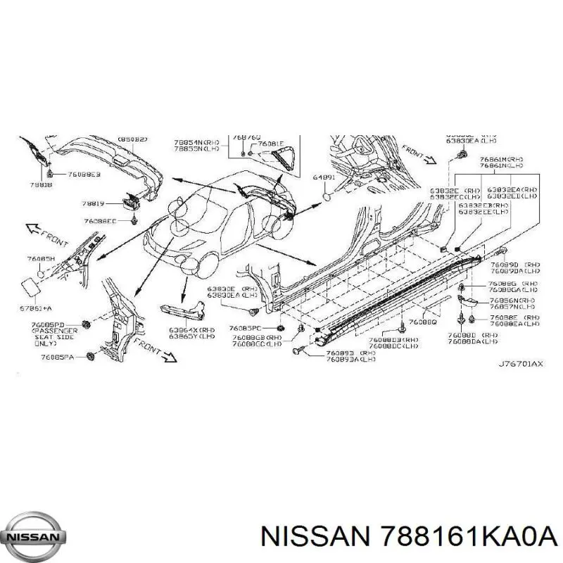  788161KA0A Nissan/Infiniti