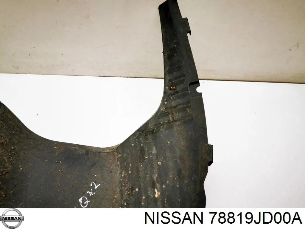 Підкрилок заднього крила, лівий задній Nissan Qashqai 1 (J10) (Нісан Кашкай)