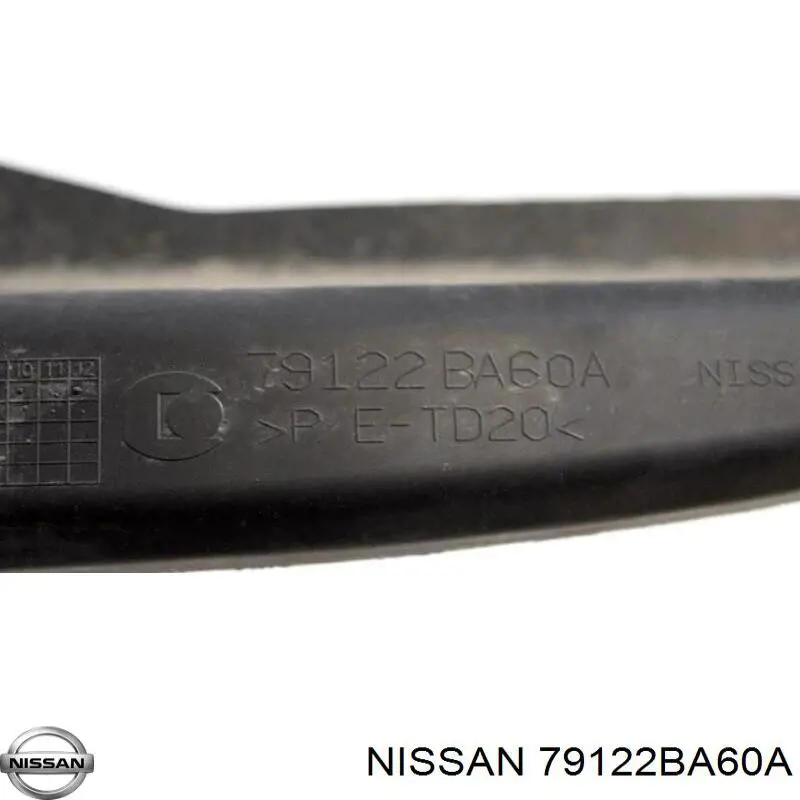 Задня панель багажника Nissan/Infiniti 79122BA60A