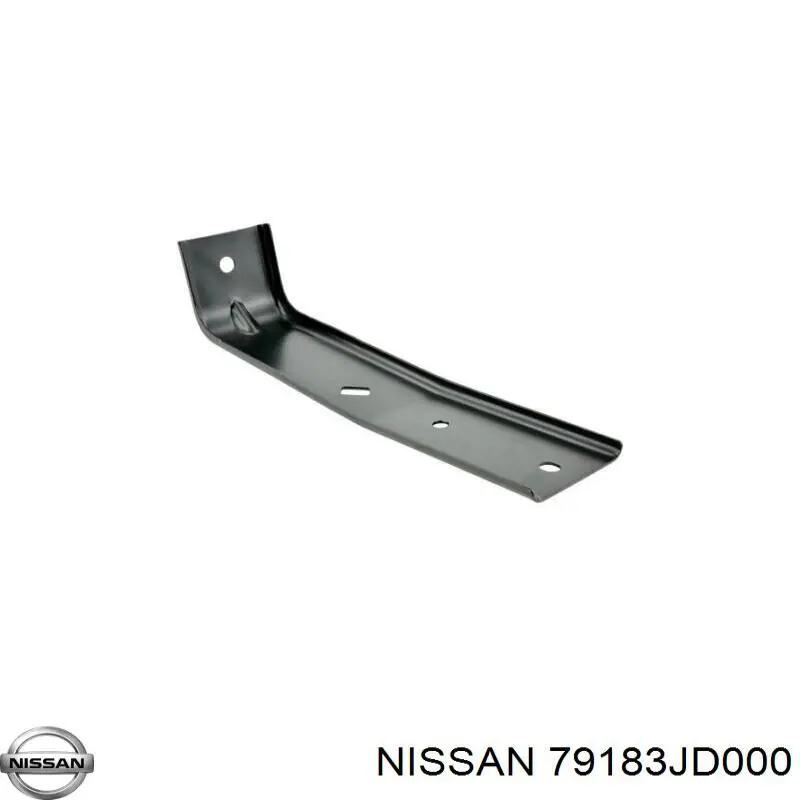 79183JD000 Nissan/Infiniti Кронштейн бампера переднього, центральний