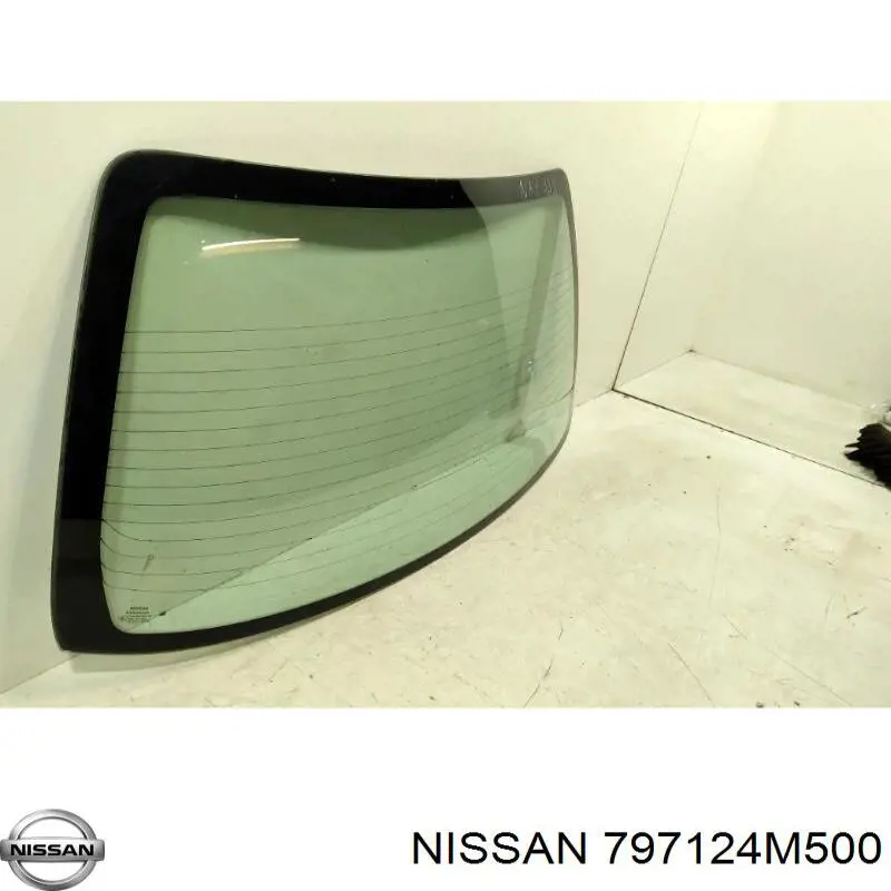 Скло заднє на Nissan Almera (N16)