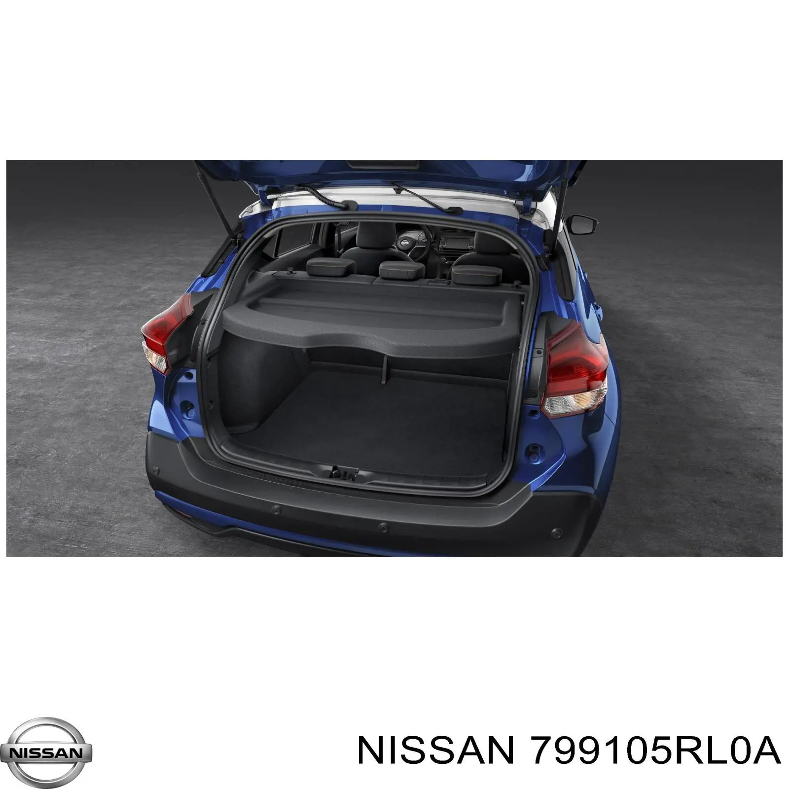 799105RL0A Nissan/Infiniti Полку салону, задня (багажного відсіку)