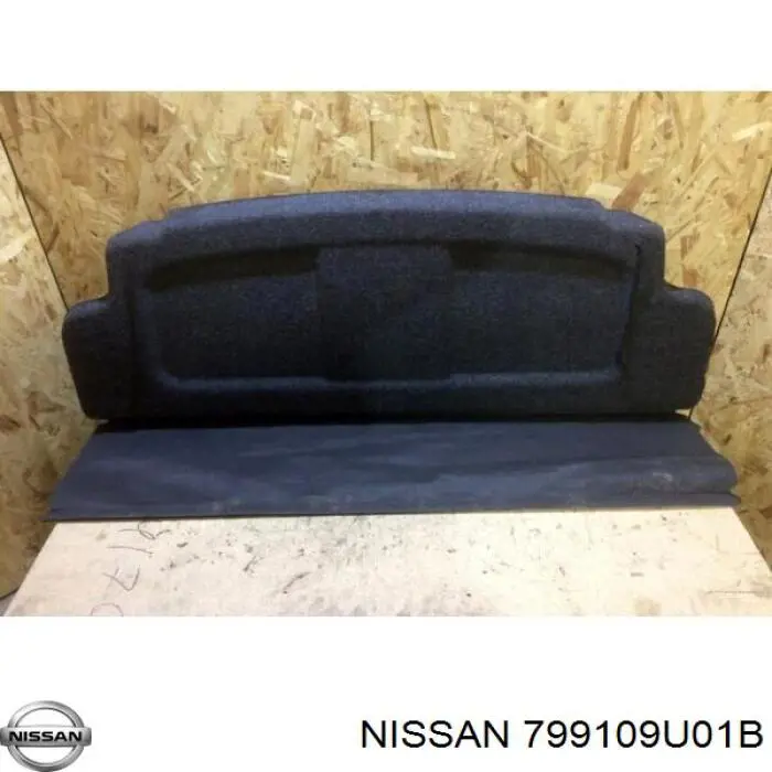 Полка салону, ззаду (багажного відсіку) Nissan Note (E11) (Нісан Ноут)