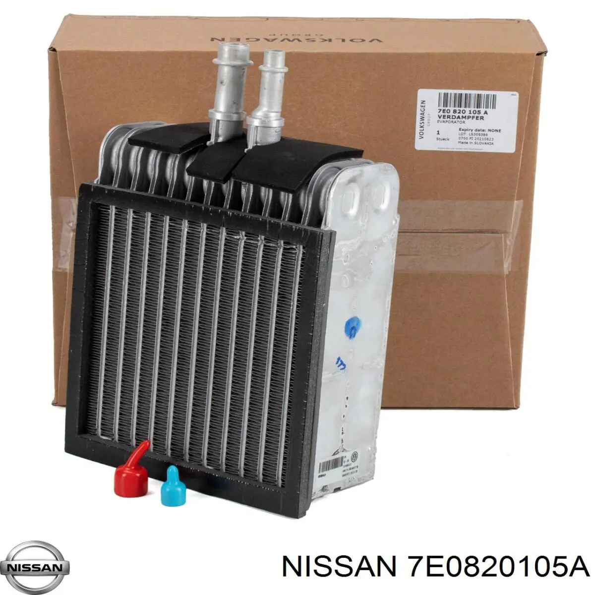 7E0820105A Nissan/Infiniti Випарник кондиціонера задній