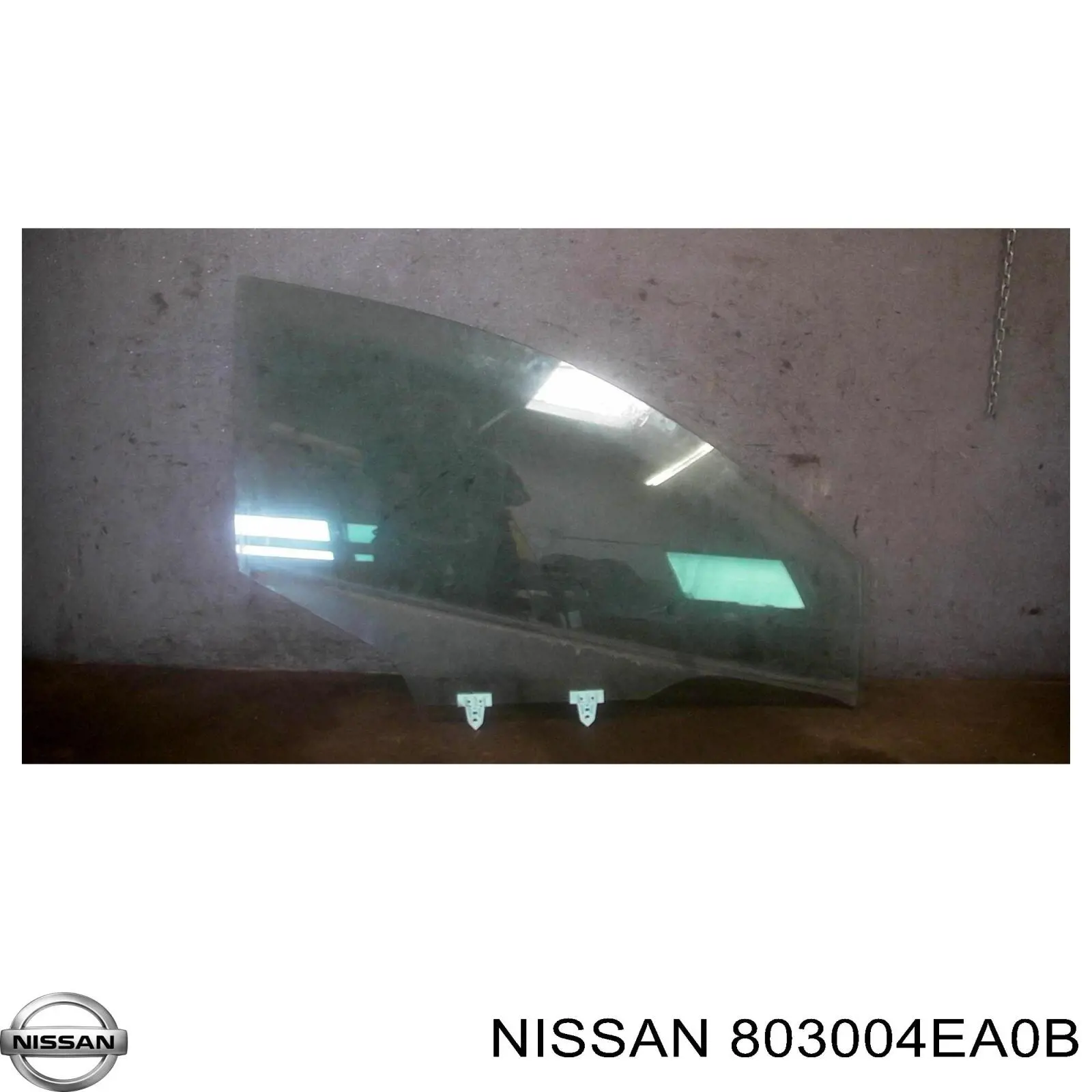 Скло передніх дверей, правою Nissan Qashqai 2 (J11) (Нісан Кашкай)