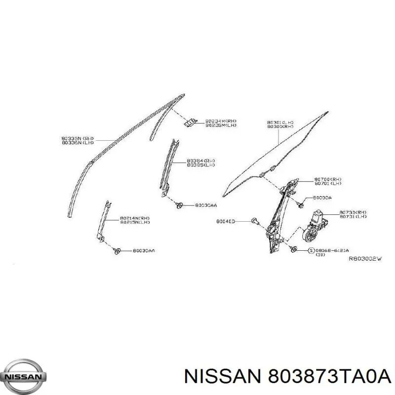 803873TA0A Nissan/Infiniti 