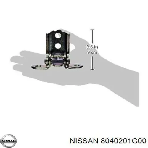 Навіски (передніх) дверей Nissan/Infiniti 8040201G00 ціна, від 22.79 USD