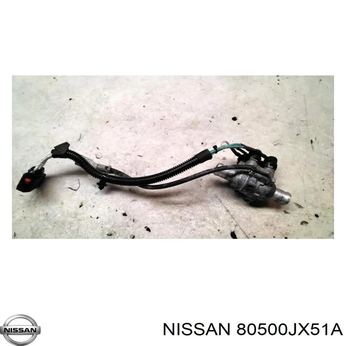 80500JX51A Nissan/Infiniti Замок двері правої передньої