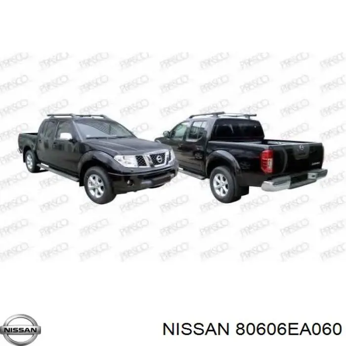Ручка передньої двері зовнішня ліва Nissan/Infiniti 80606EA060 ціна, від 16.08 USD