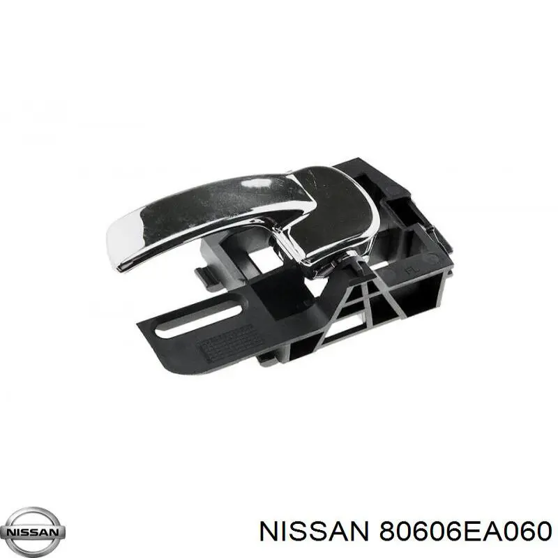 Ручка передньої двері зовнішня ліва 80606EA060 Nissan/Infiniti