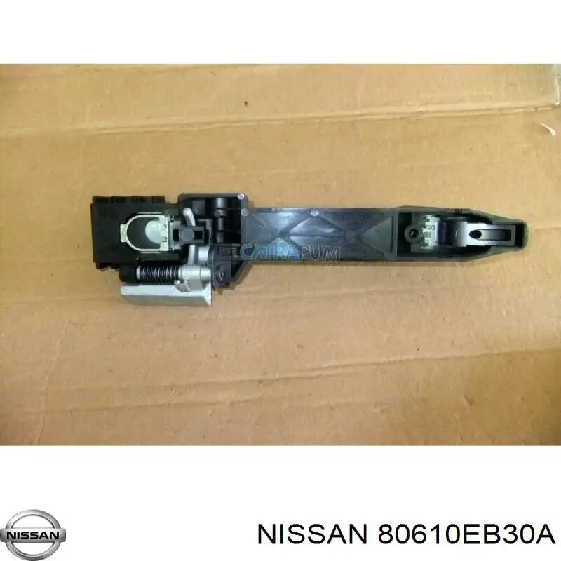 80610EB30A Nissan тримач зовнішньої ручки дверей, передньої правої