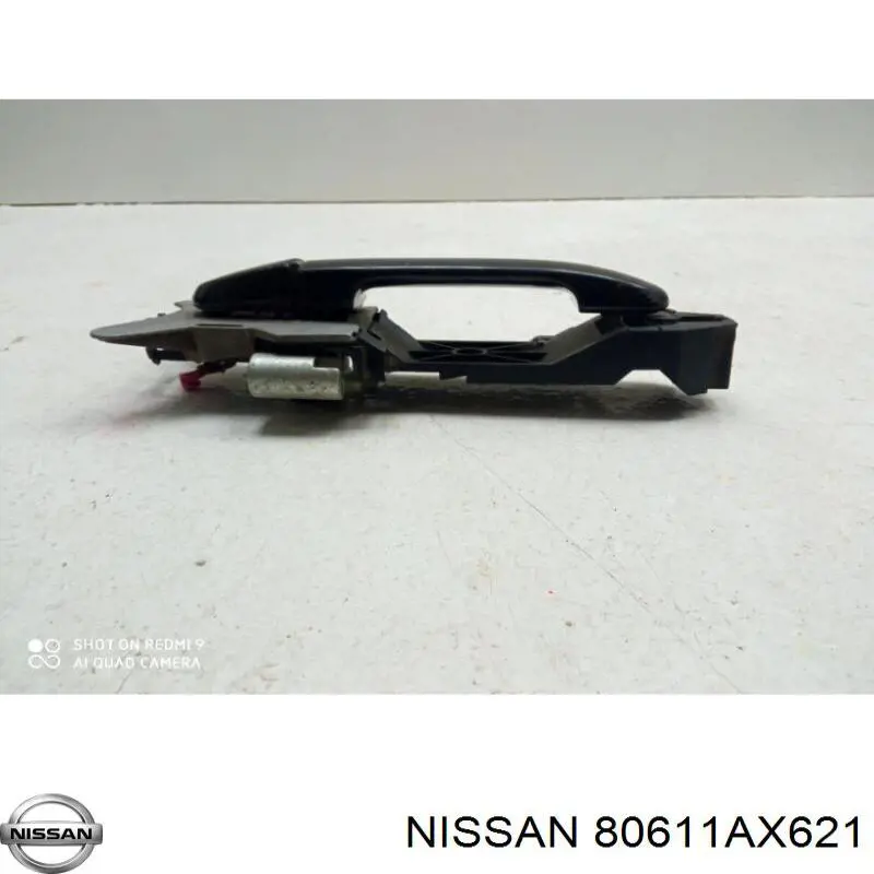 Тримач зовнішньої ручки дверей, передньої лівої Nissan/Infiniti 80611AX621 ціна, від 11.25 USD
