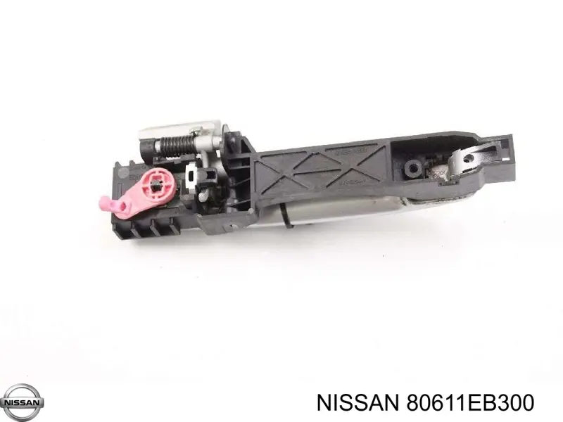 Тримач зовнішньої ручки дверей, передньої лівої 80611EB300 Nissan/Infiniti