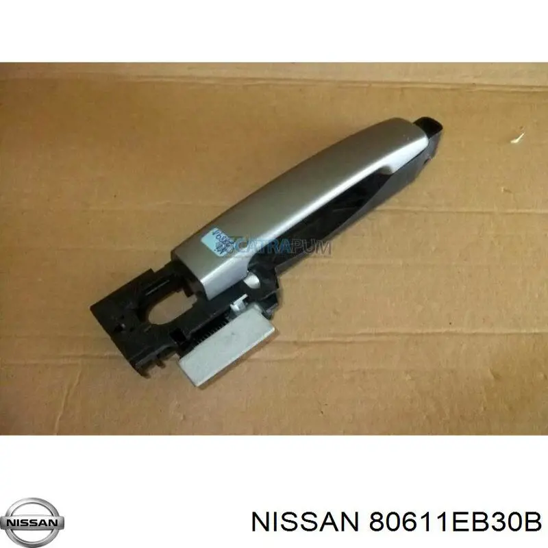 80611EB30B Nissan/Infiniti Тримач зовнішньої ручки дверей, передньої лівої