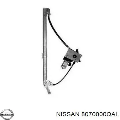 Склопідйомник (механізм переміщення скла) Nissan/Infiniti 8070000QAL ціна, від 41.18 USD