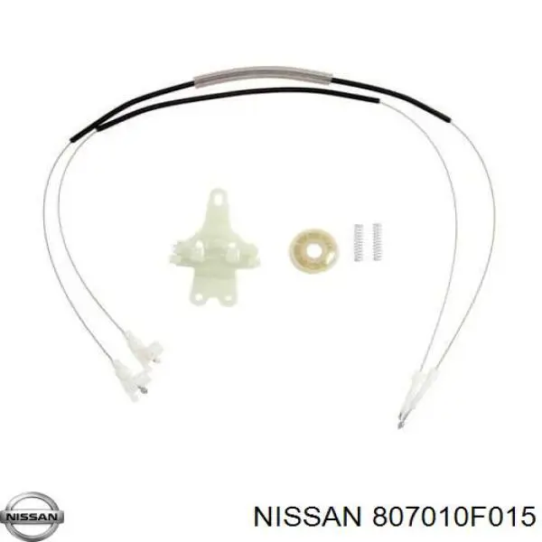 Ремкомплект механізму склопідіймача передніх дверей 807010F015 Nissan/Infiniti
