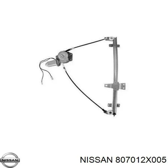 Купити 807012X005 Nissan/Infiniti Механізм стеклопідйомника водійських дверей