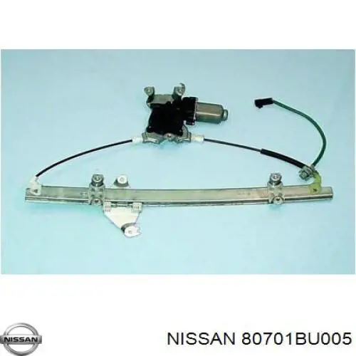 Механізм склопідіймача двері передньої, лівої Nissan Almera TINO (V10) (Нісан Альмера)