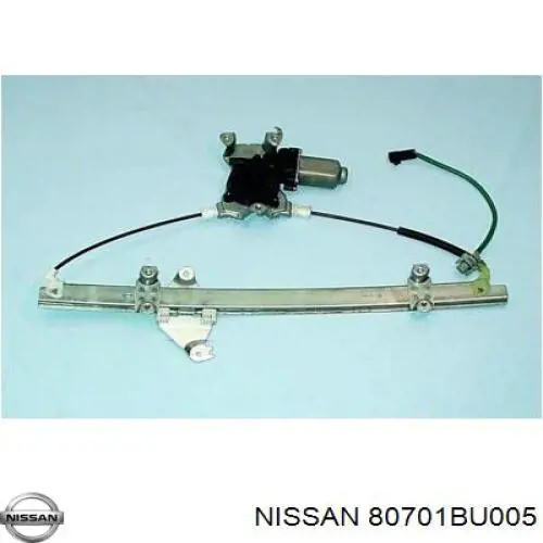 Підйомник механічний вітрового скла на Nissan Almera TINO V10