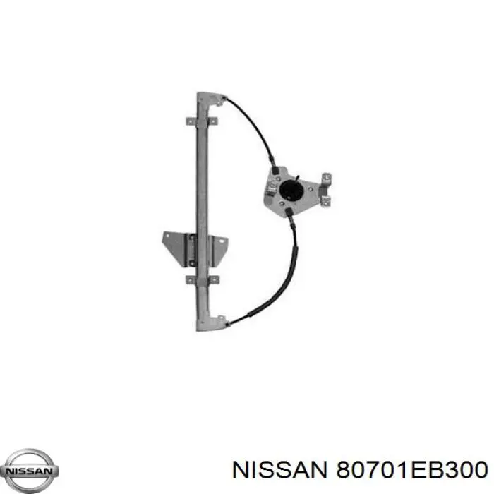 Механізм склопідіймача двері передньої, лівої Nissan Pathfinder (R51M) (Нісан Патфайндер)