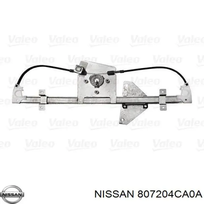 807206FR0A Nissan/Infiniti Склопідйомник (механізм переміщення скла)