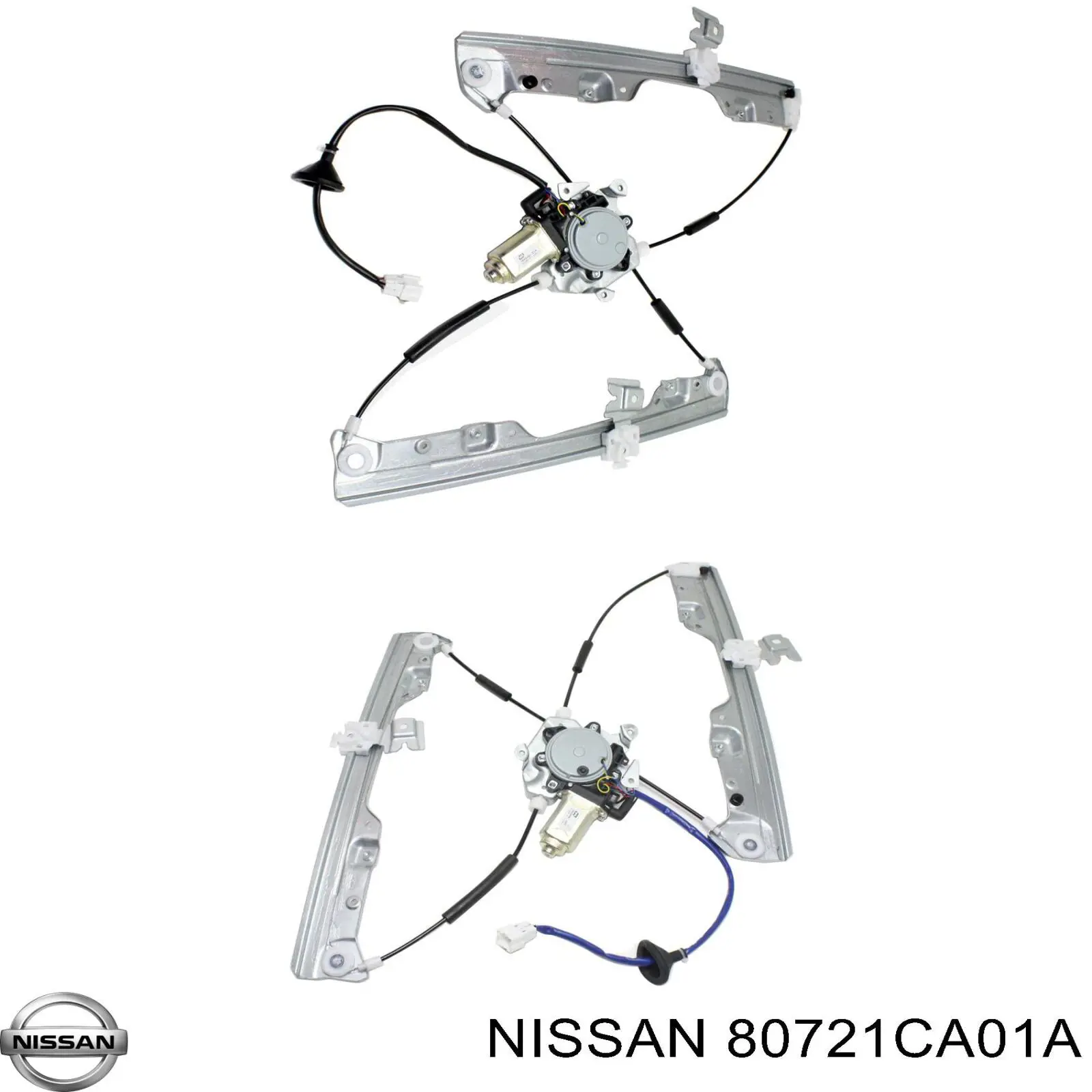 80721CA01A Nissan/Infiniti Підйомник механічний вітрового скла