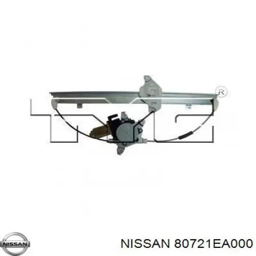 80721EA000 Nissan/Infiniti Підйомник механічний вітрового скла