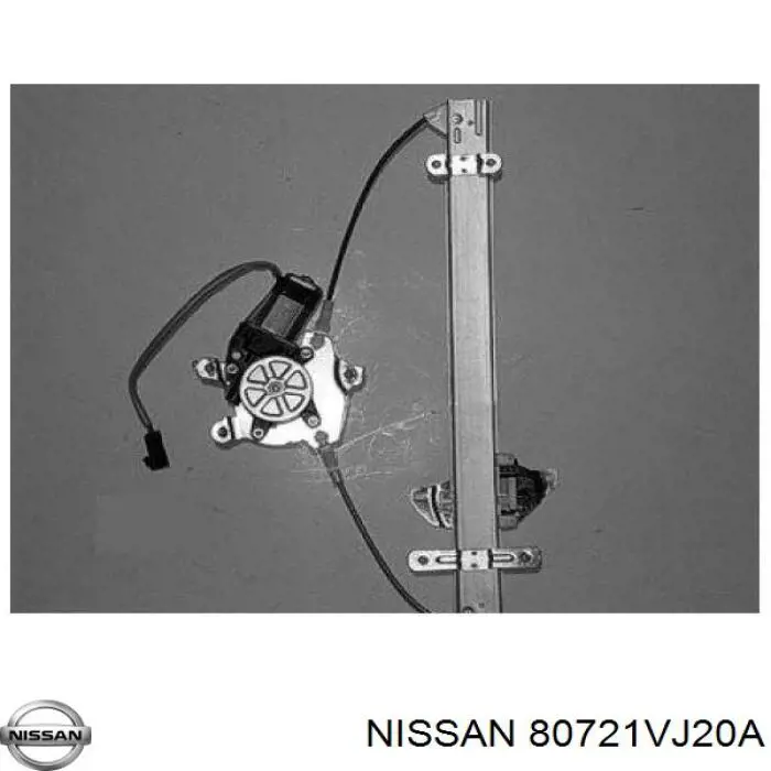 Склопідйомник з електродвигуном Nissan/Infiniti 80721VJ20A ціна, від 78.83 USD
