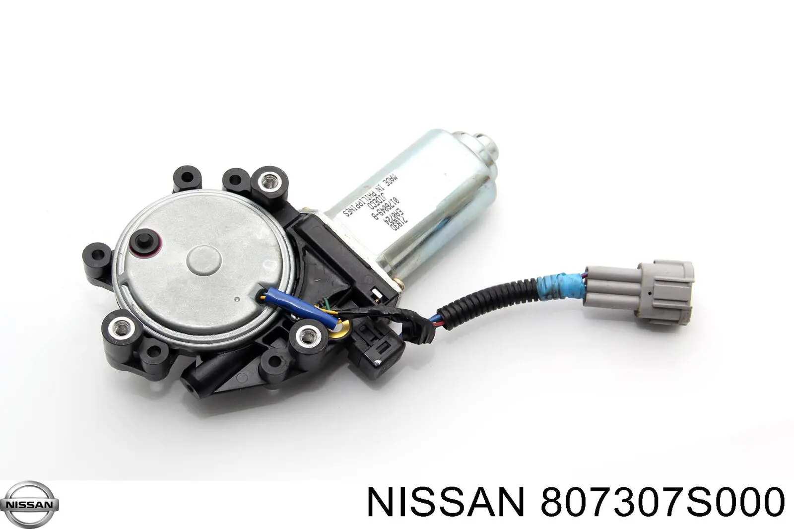 Мотор стеклоподъемника двери передней, правой NISSAN 807307S000