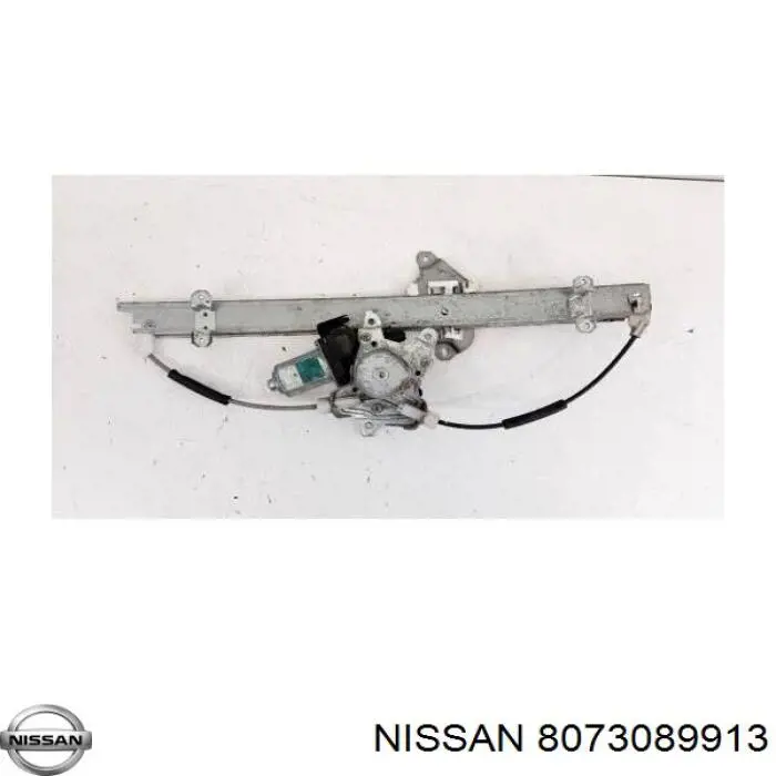 Мотор стеклоподъемника двери передней, правой NISSAN 8073089913