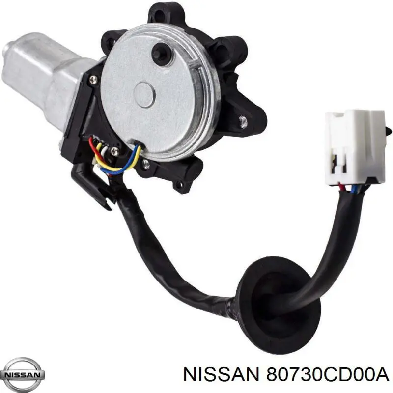 Двигун склопідіймача двері передньої, правої Nissan/Infiniti 80730CD00A ціна, від 90.86 USD