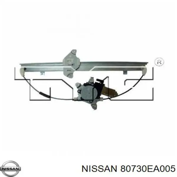 Двигун склопідіймача двері передньої, правої Nissan/Infiniti 80730EA005 ціна, від 74.75 USD