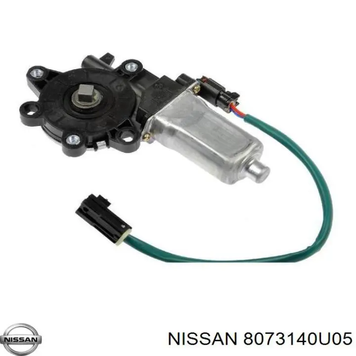 Двигун стеклопод'емника двері задньої, лівої 8073140U05 Nissan/Infiniti